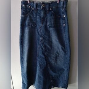 Levi's Denim Maxi skirt